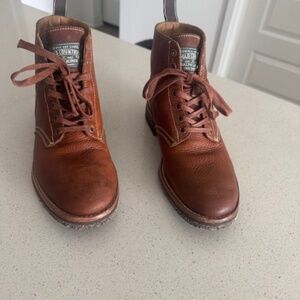 Men Polo leather boots